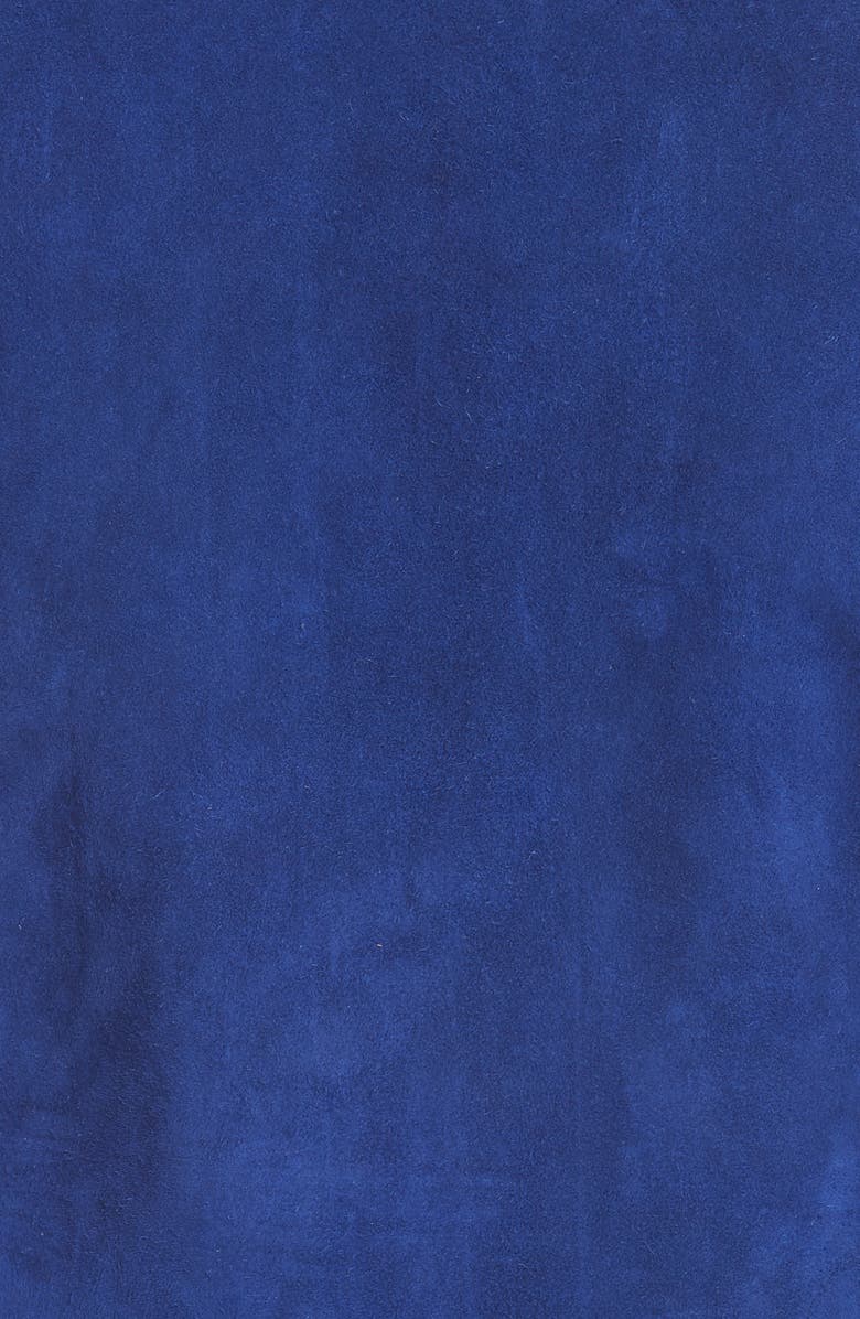 Theory Sanda L Lamb Suede Moto Jacket, Alternate, color, 