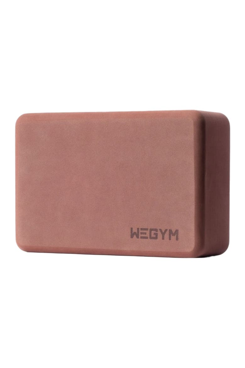 Exercise Block - Foam, Alternate, color, Rose