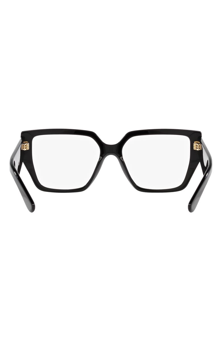 Dolce&Gabbana 55mm Square Optical Glasses, Alternate, color, 