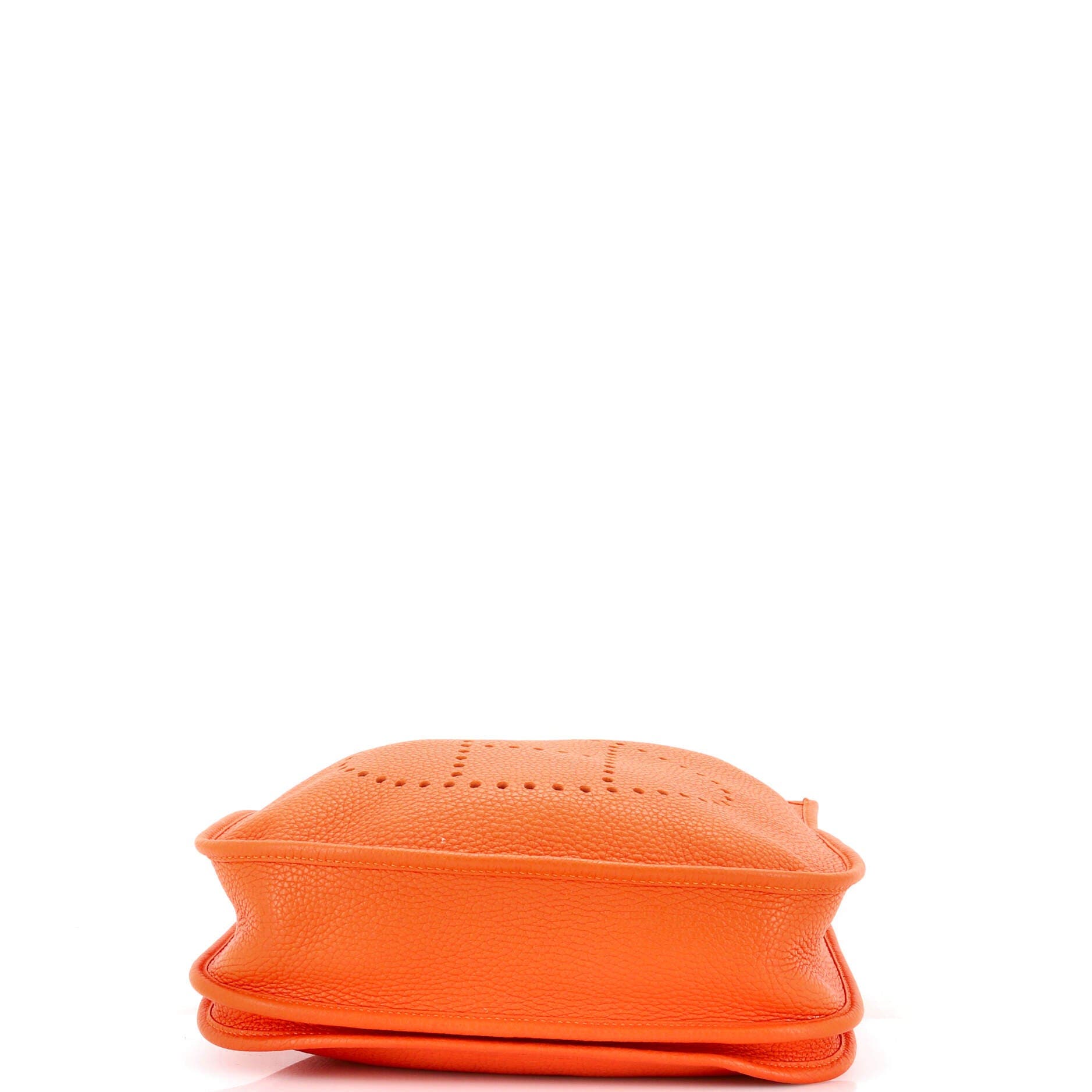 Pre-Owned Hermes Evelyne Bag Gen III Clemence PM, Alternate, color, Feu