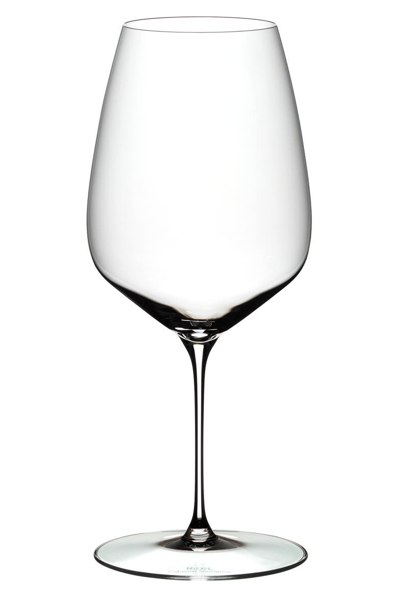 Veloce Cabernet/Merlot Wine Glass, Set of 2, Main, color, CLEAR