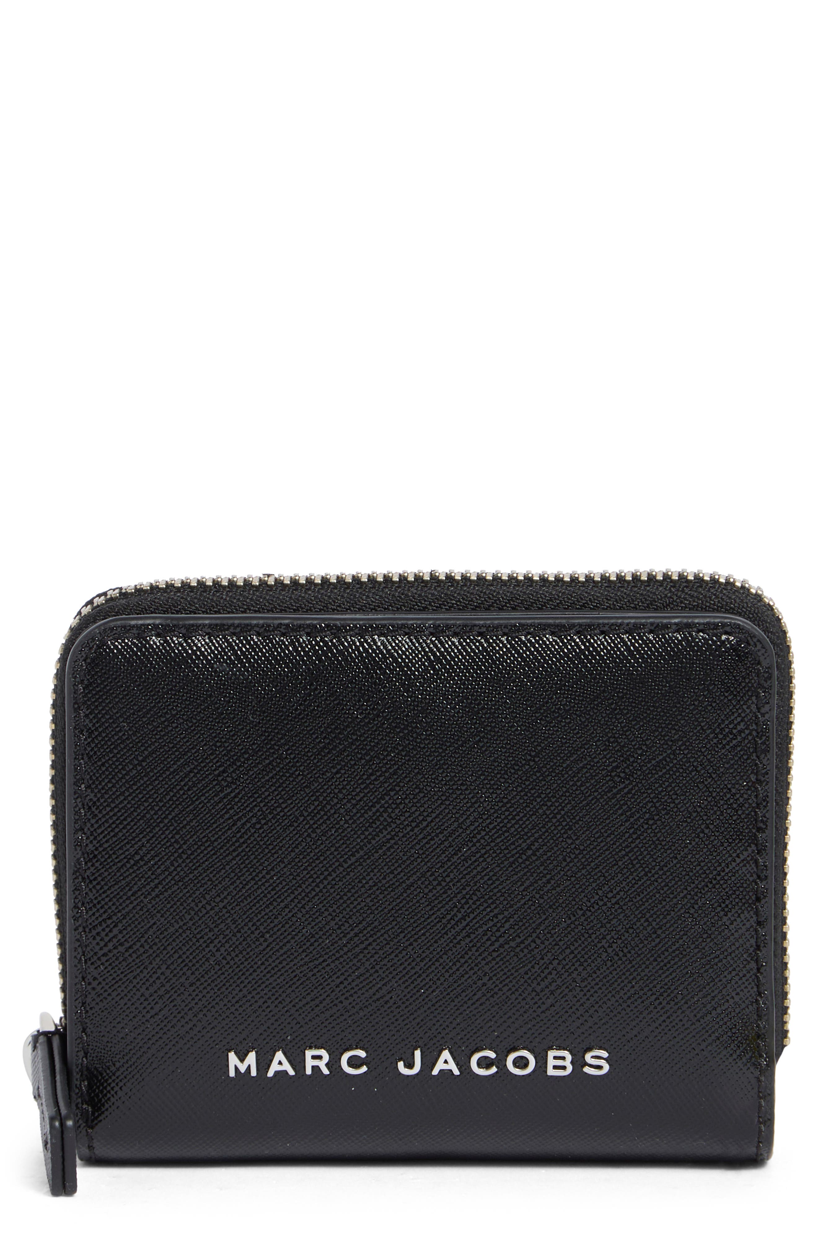 Saffiano Groove Mini Compact Wallet