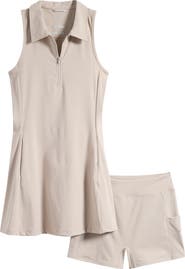 Swannies Millie Polo Dress & Shorts Set