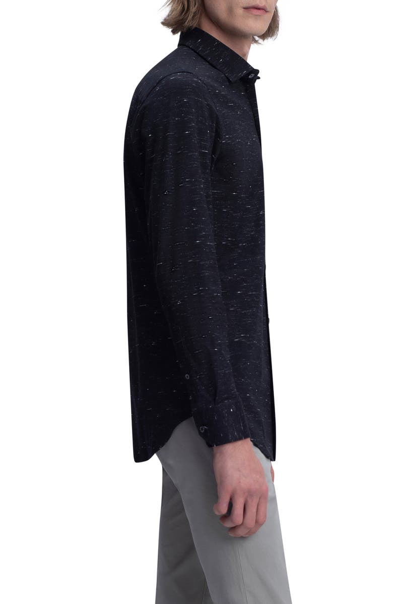 Bugatchi Stretch Cotton Button-Up Shirt, Alternate, color,