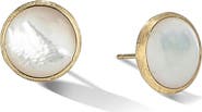 Marco Bicego Jaipur 18K Yellow Gold & Mother-of-Pearl Large Stud Earrings