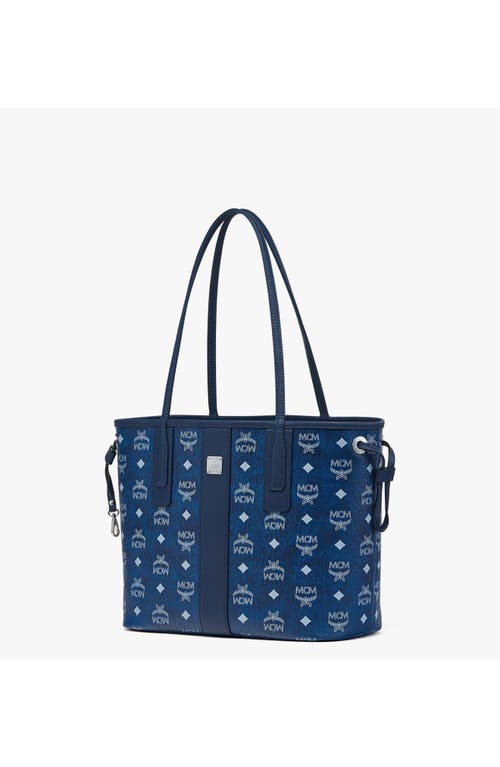 Mcm Small Liz Shopper In Blue
