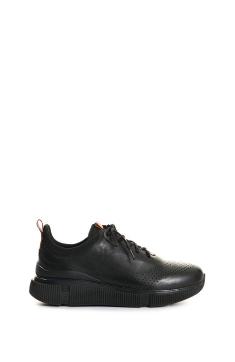Leather Lace-Up Shoes