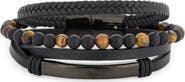 NORDSTROM RACK Men's Beaded Multirow Bracelet