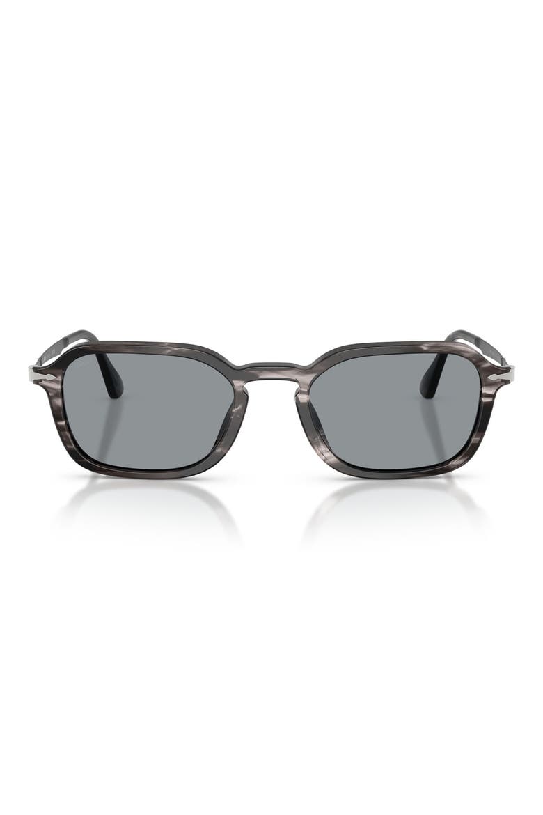54mm Phantos Sunglasses, Main, color, STRIPED BLACK AND GREY / BLUE