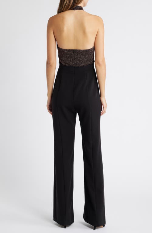 Black Halo Genesis Cb Jumpsuit Lumiere Sparkle In Lumiere Sparkle