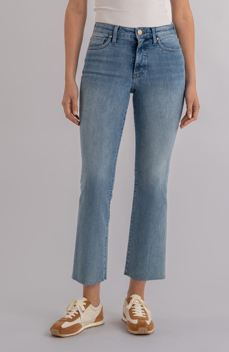 KUT from the Kloth Kelsey Fab Ab High Waist Kick Flare Jeans, Main, color, Achievement