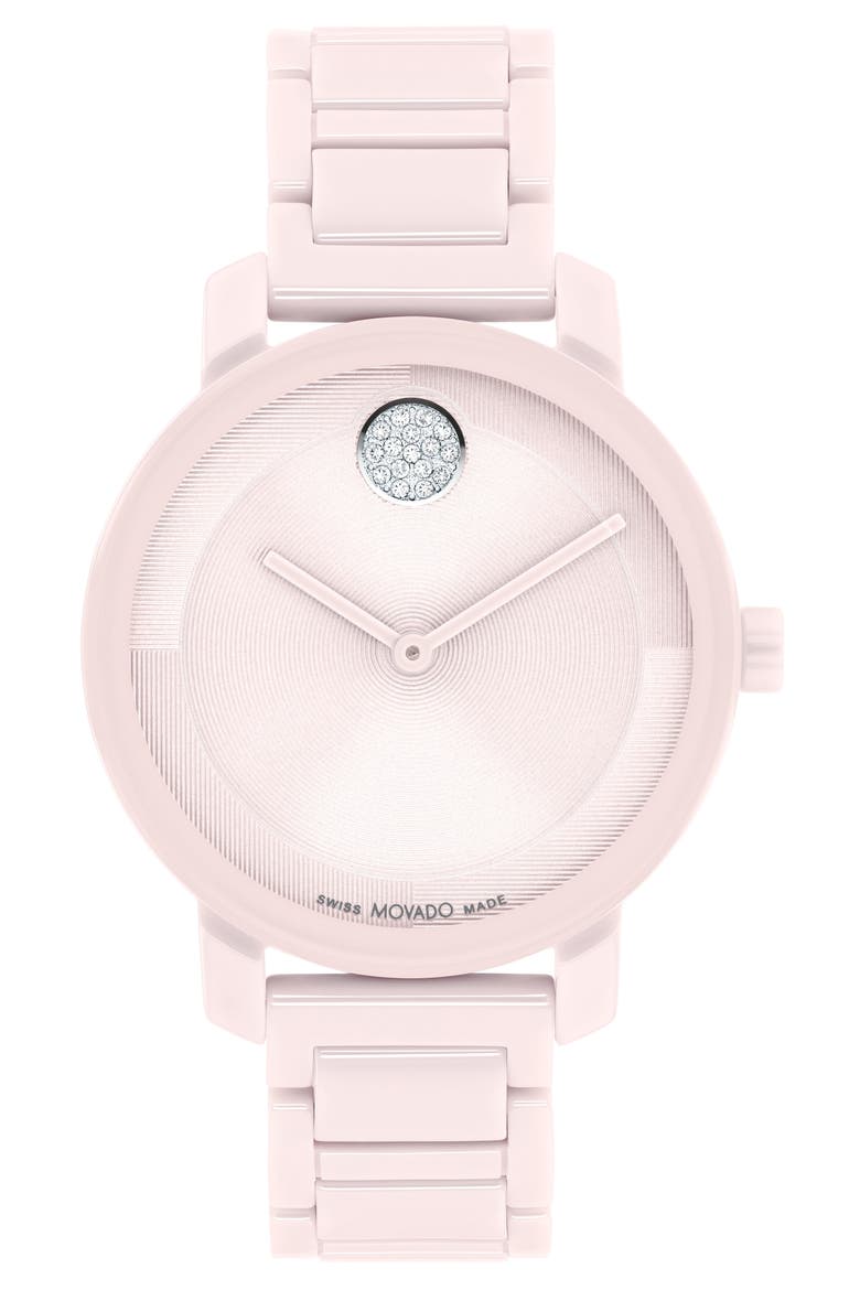 Bold Evolution 2.0 Bracelet Watch, 34mm, Main, color, BLUSH