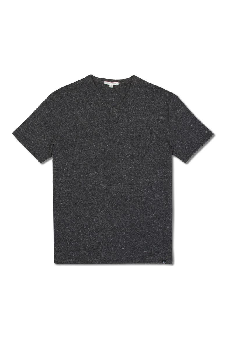 T-Shirt, Alternate, color, HEATHER BLACK