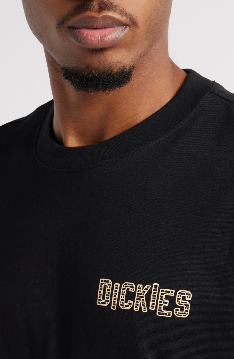 Dickies Brick Logo Cotton Graphic T-Shirt, Alternate, color, 