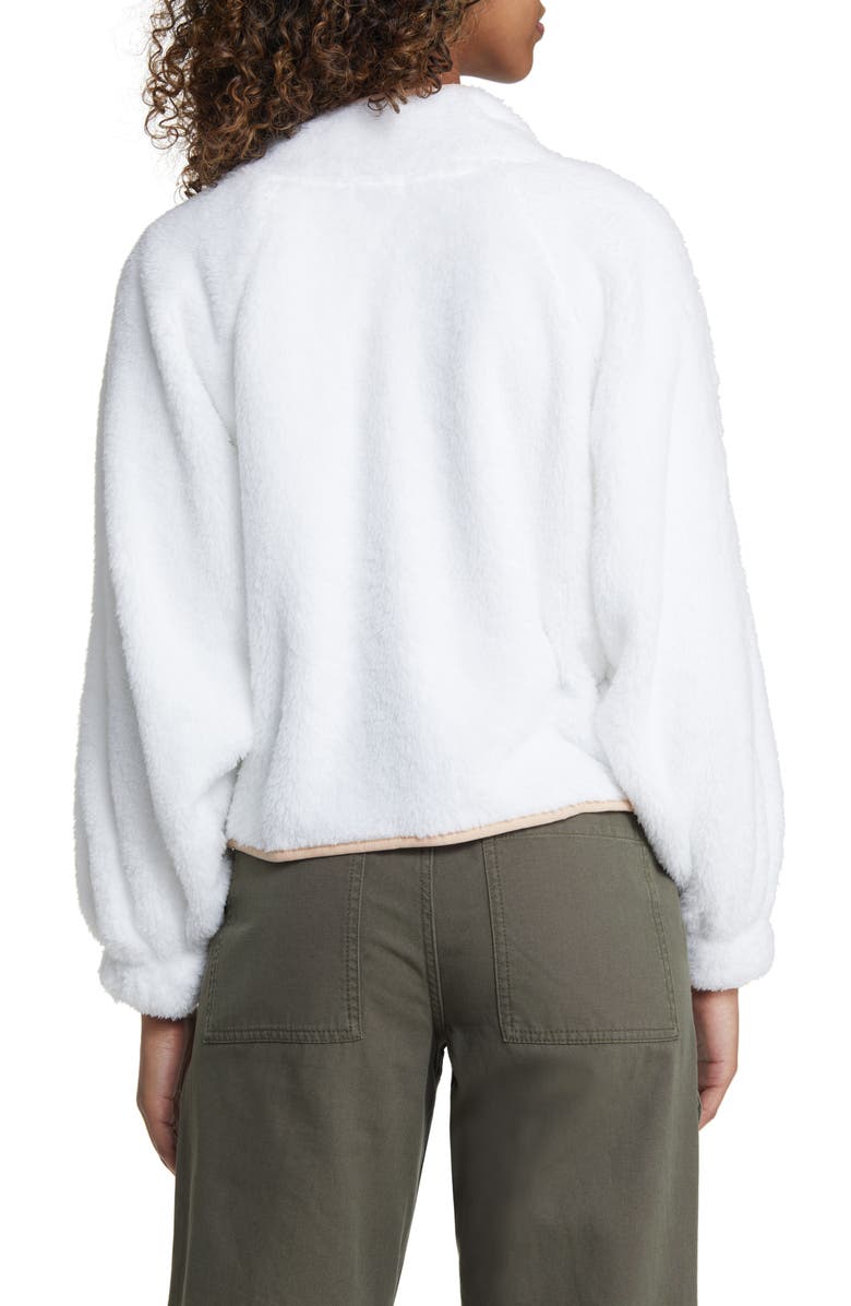 Love, Fire Faux Shearling Zip Jacket, Alternate, color,