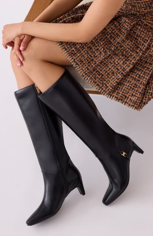 Anne Klein Iverson Knee High Boot In Black