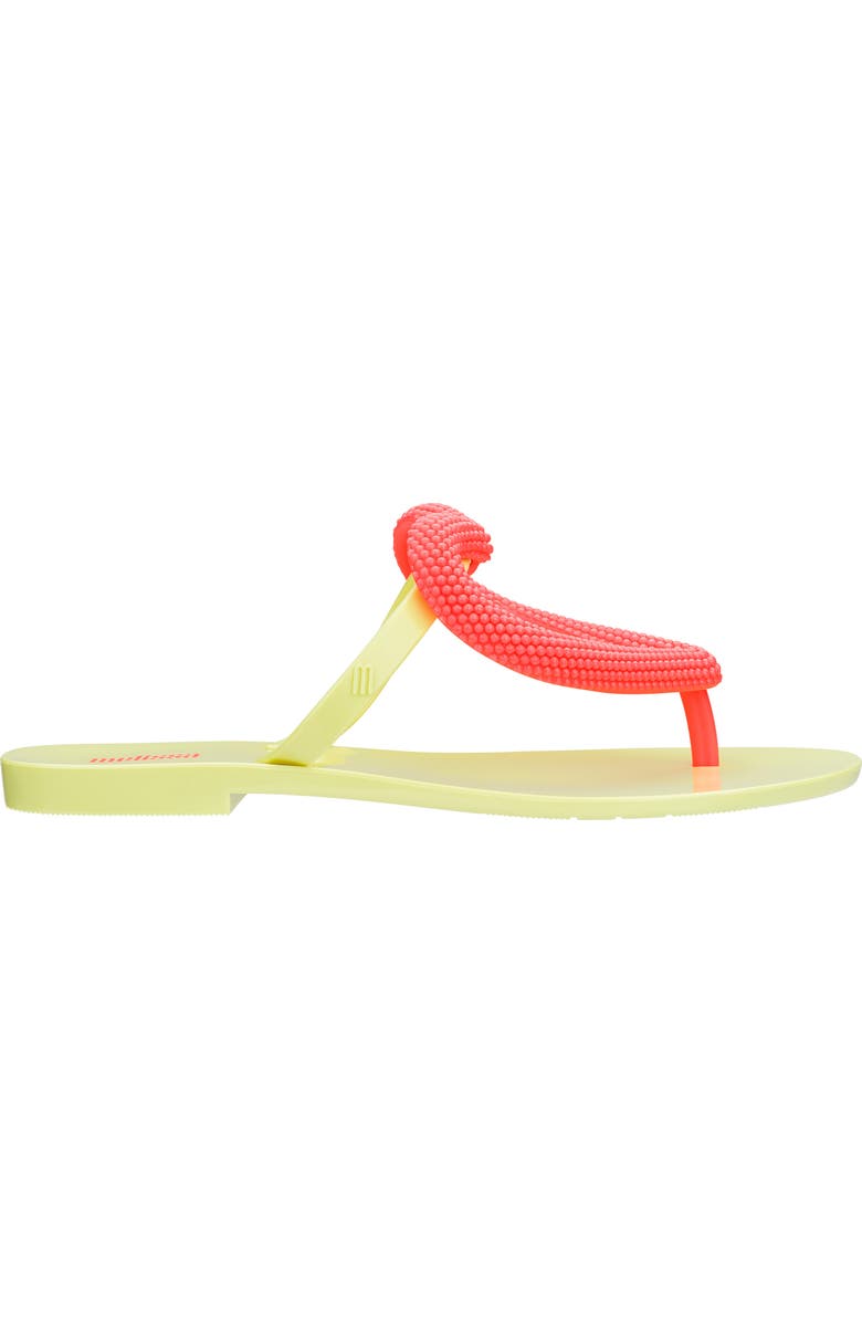 Melissa Big Heart Flip Flop, Alternate, color,