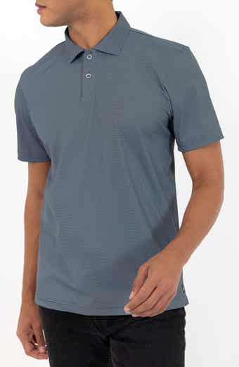 PINO BY PINOPORTE Short Sleeve Stretch Polo