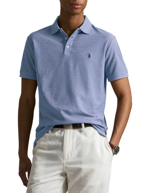 Big & Tall Honeycomb Textured Polo Shirt