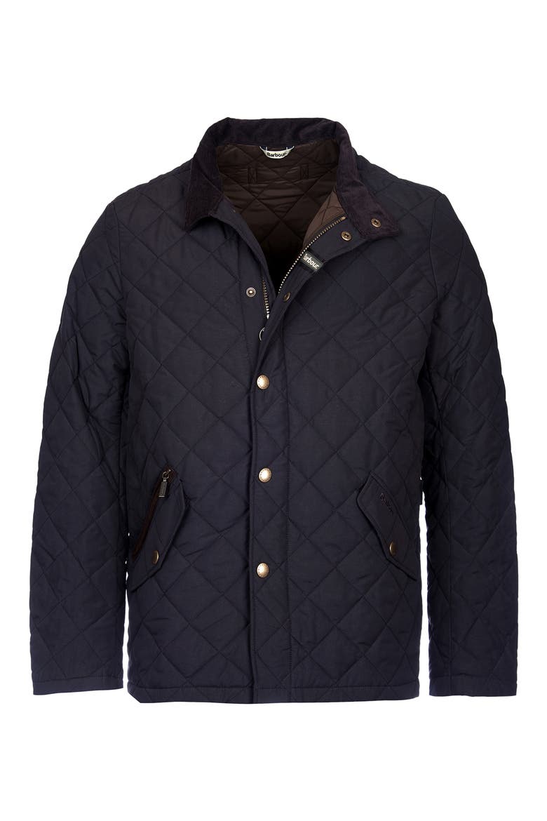 Shoveler Quilted Jacket, Alternate, color, NAVY
