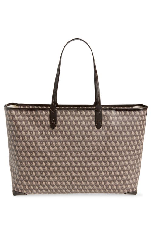 Anya Hindmarch I Am A Plastic Bag Recycled Canvas Tote In Brown