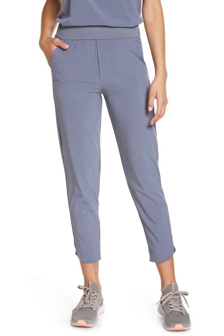 Getaway Ankle Pocket Pants, Main, color, GREY FOLKSTONE
