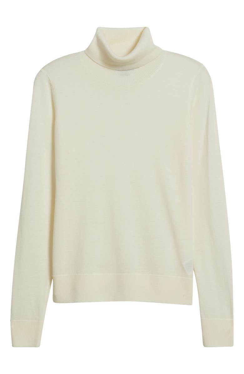 Pendleton Merino Wool Turtleneck Sweater, Alternate, color, Ivory