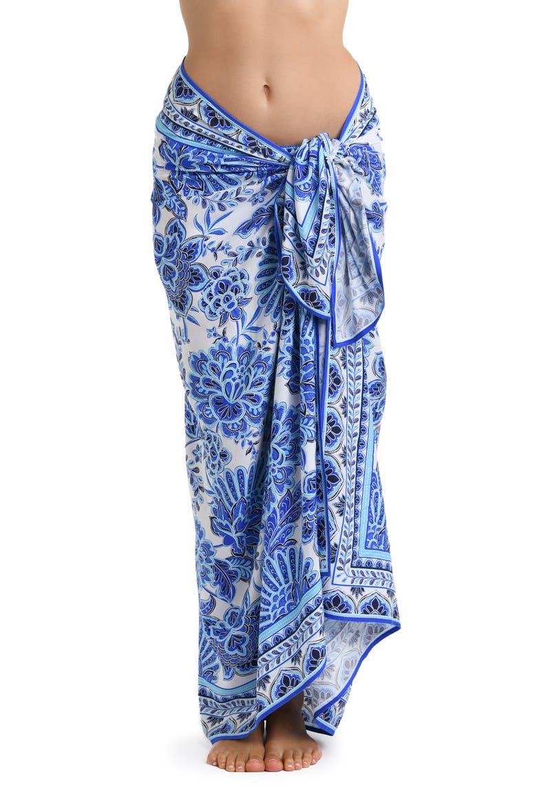 Beyond Print Cover-Up Pareo, Main, color, BLUE