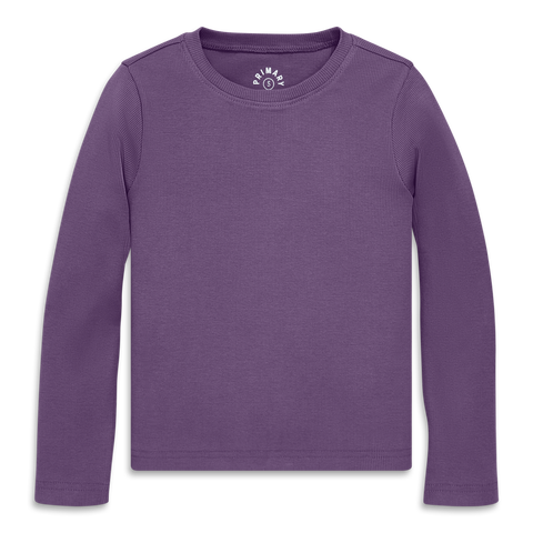 Kids Long Sleeve Rib Tee