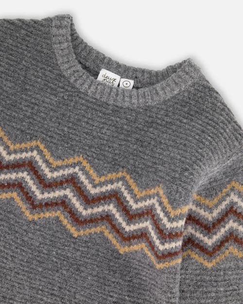 Deux Par Deux Knit Sweater In Multi