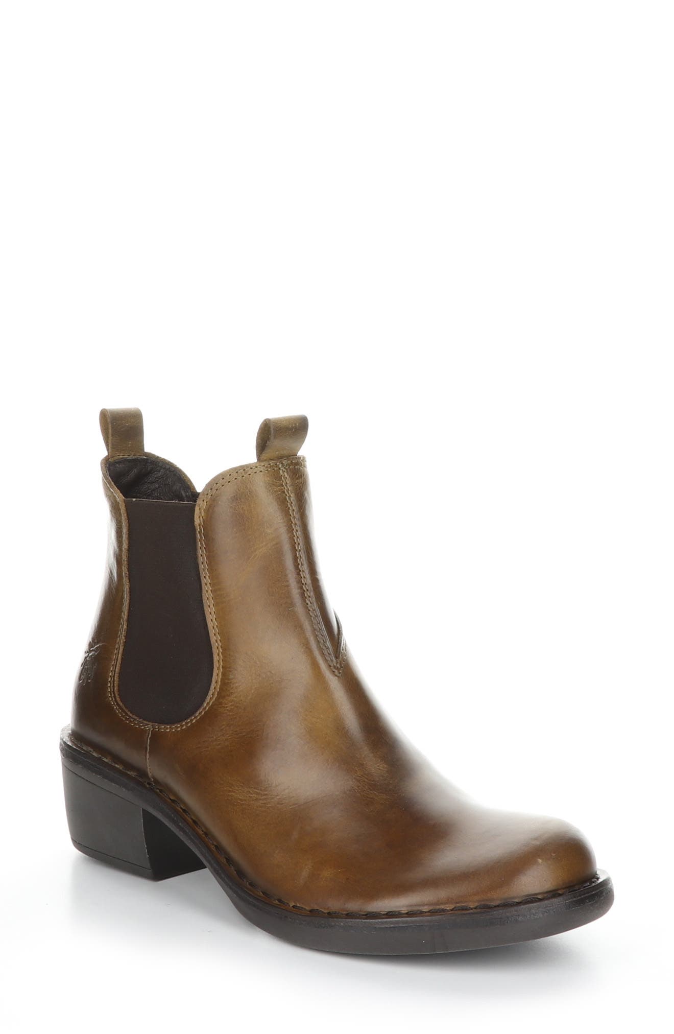 Meme Chelsea Boot, Main, color, CAMEL LEATHER