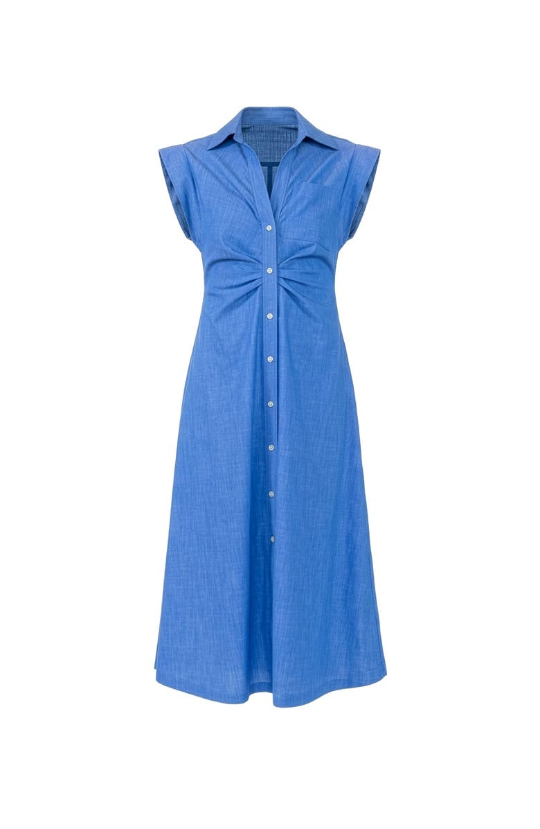 Callas Milano Miami Sleeveless shirtdress Dune, Main, color, Bright Indigo