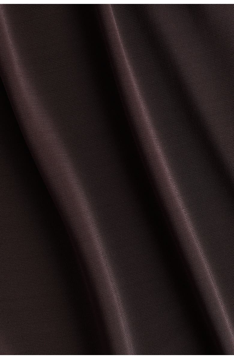 H&M Pull-on Balloon Trousers, Alternate, color, Dark Brown