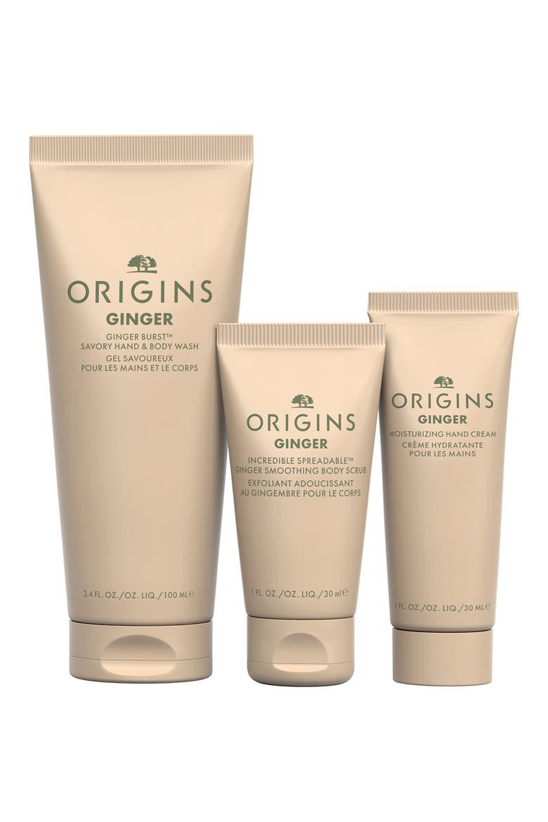Ginger Mini Moments Gift Set for Hand & Body Care $31 Value, Main, color, BEIGE
