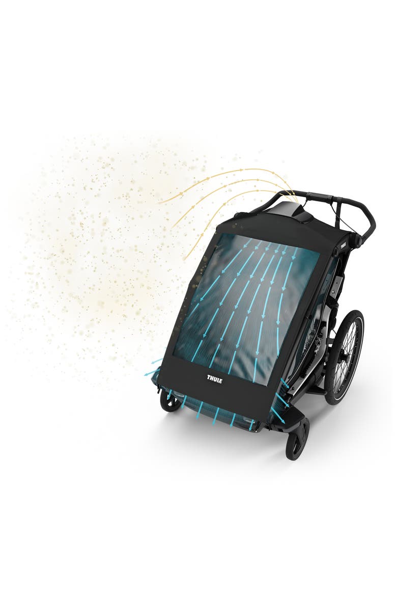Chariot Double Air Purifier Cover, Alternate, color, BLACK
