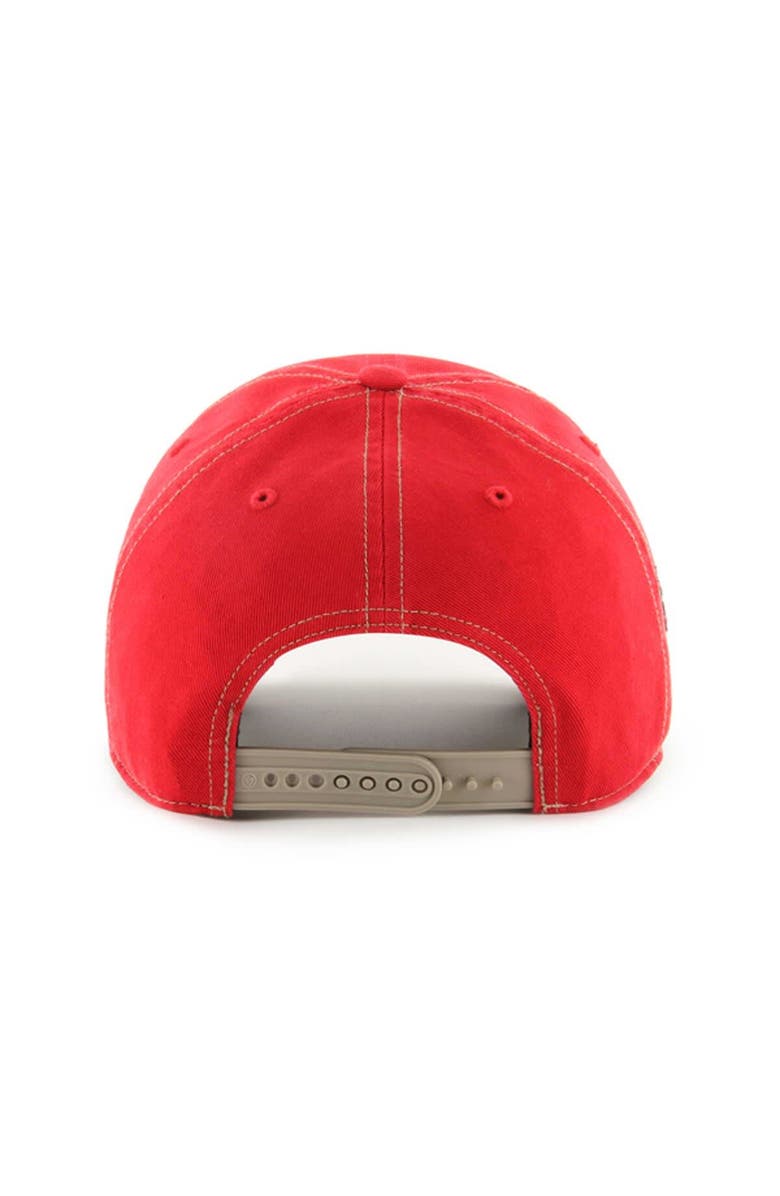 '47 Men's '47 Red Chicago Bulls Quick Snap Clean Up Adjustable Hat, Alternate, color, 