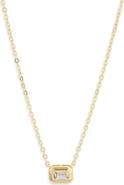 NORDSTROM RACK Cubic Zirconia Pendant Necklace