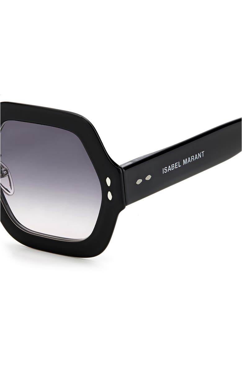 Isabel Marant 52mm Sunglasses, Alternate, color, Black/ Grey Shaded