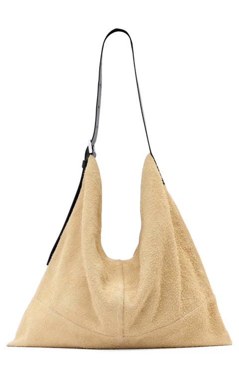 Asha Suede Shoulder Bag