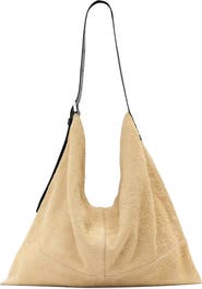 AllSaints Asha Suede Shoulder Bag
