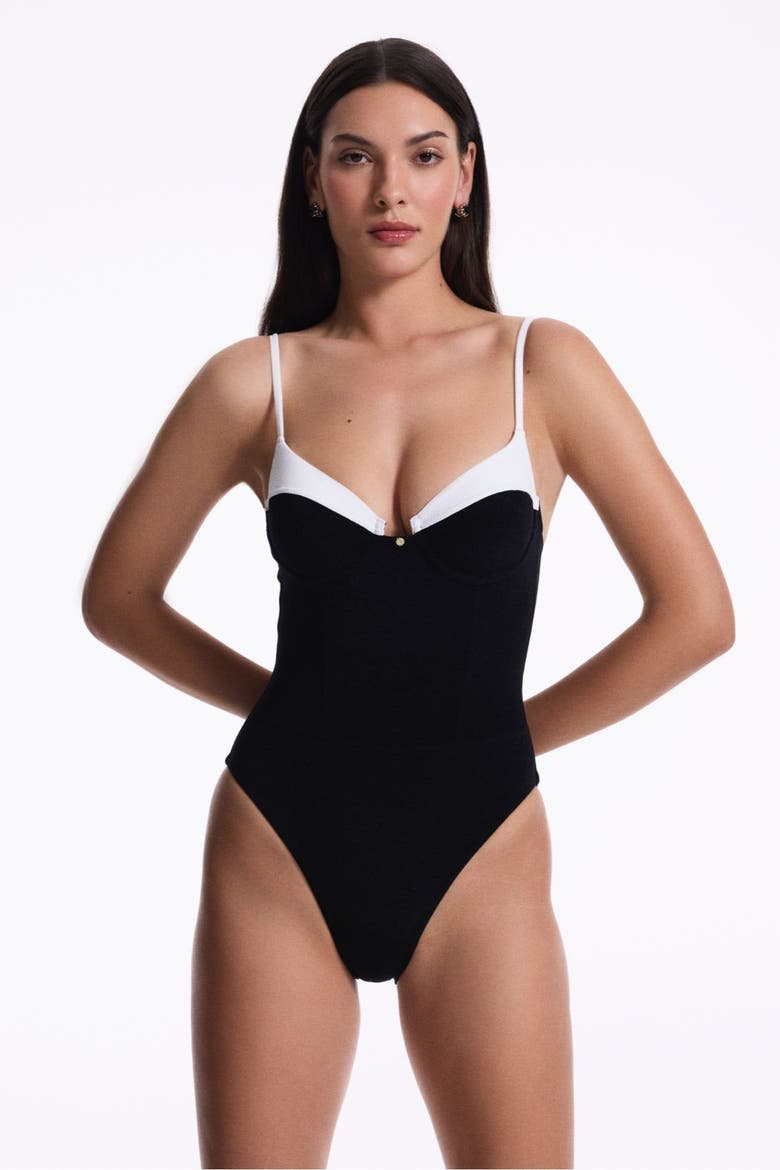 Clair Swimsuit, Main, color, Black