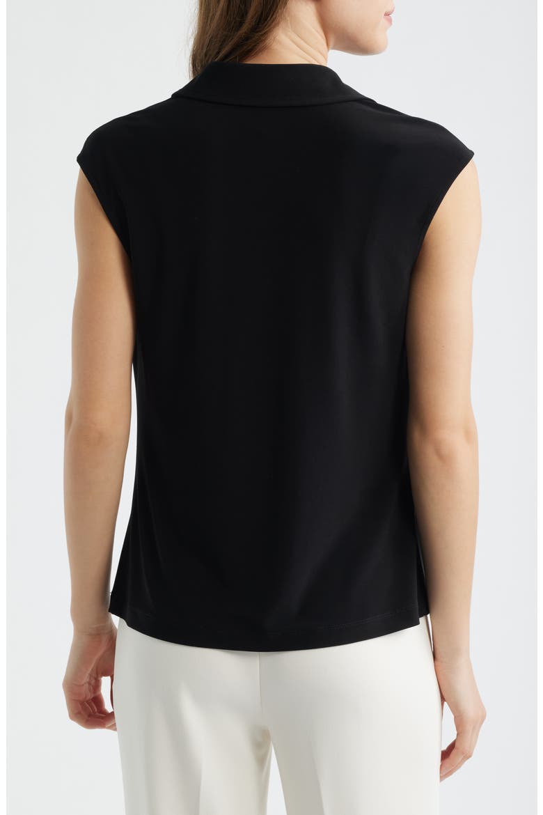 Cowl Neck Extended Shoulder Top, Alternate, color, ANNE BLACK