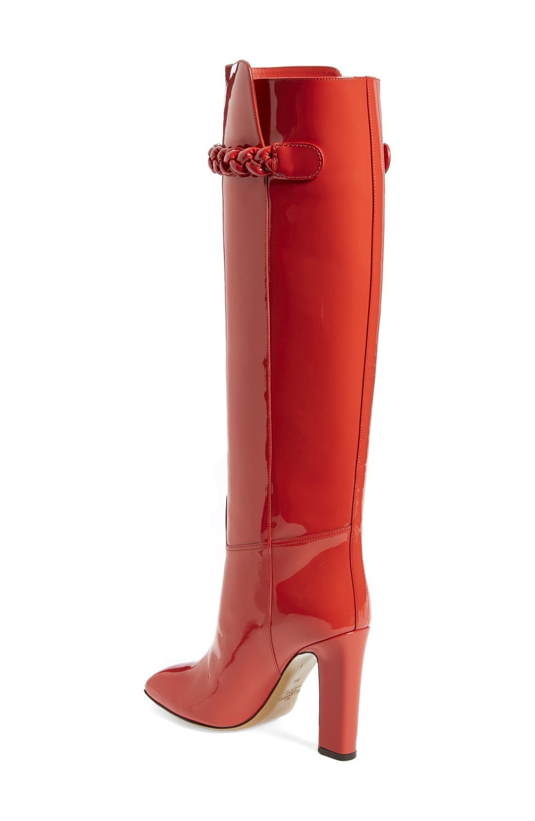 Over the Knee Boot, Alternate, color, ORANGE