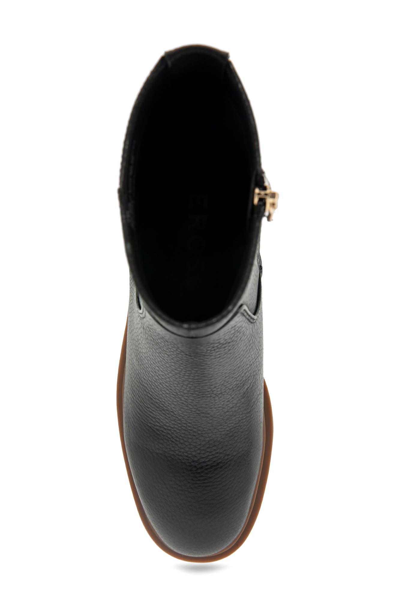 Aerosoles Garie Block Heel Bootie, Alternate, color, Black Pebbled Leather