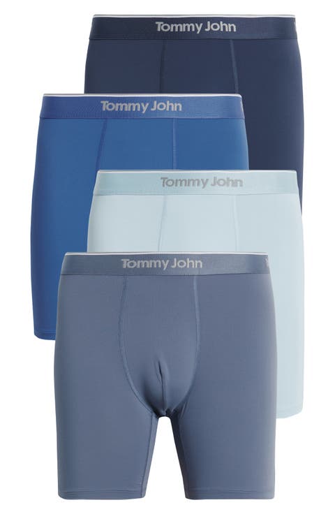 Micro Stretch 4-Pack 6-Inch Boxer Briefs