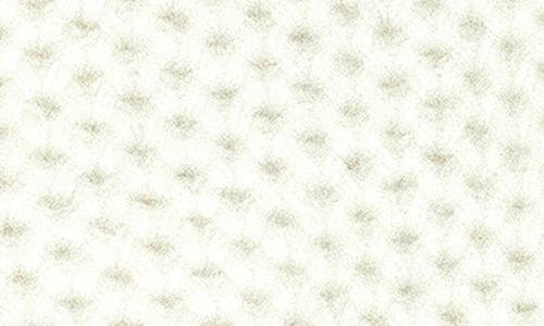 Portolano Honeycomb Knit Wool Blend Gloves In White
