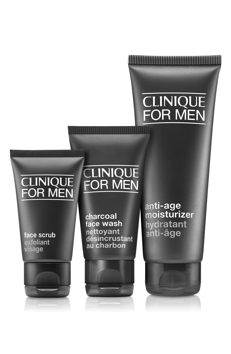 Clinique Daily Age Repair Skin Care Set for Men (Limited Edition) USD $57 Value, Main, color,
