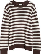 POSSE Lara Stripe Cotton Sweater