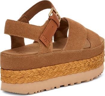 Aubrey Ankle Strap Platform Sandal