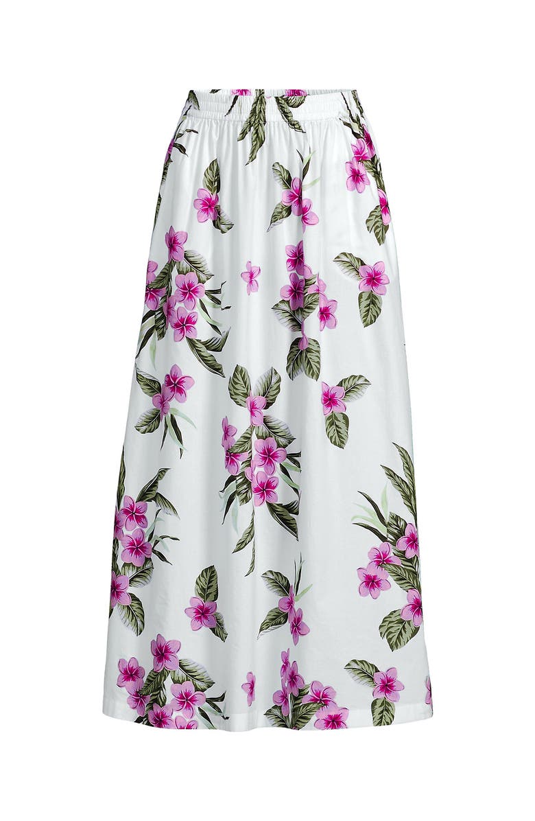 Lands' End Poplin Pull On Maxi Skirt, Alternate, color, 